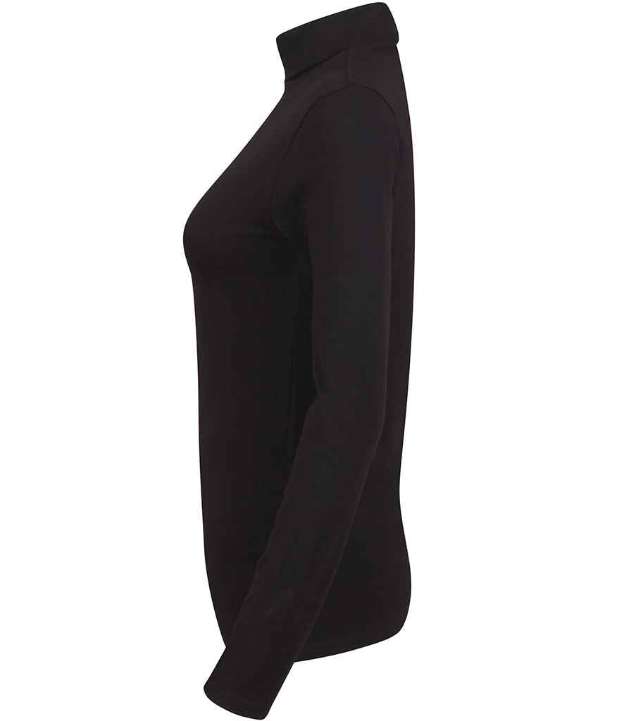 SF - Ladies Feel Good Stretch Roll Neck T-Shirt - Pierre Francis