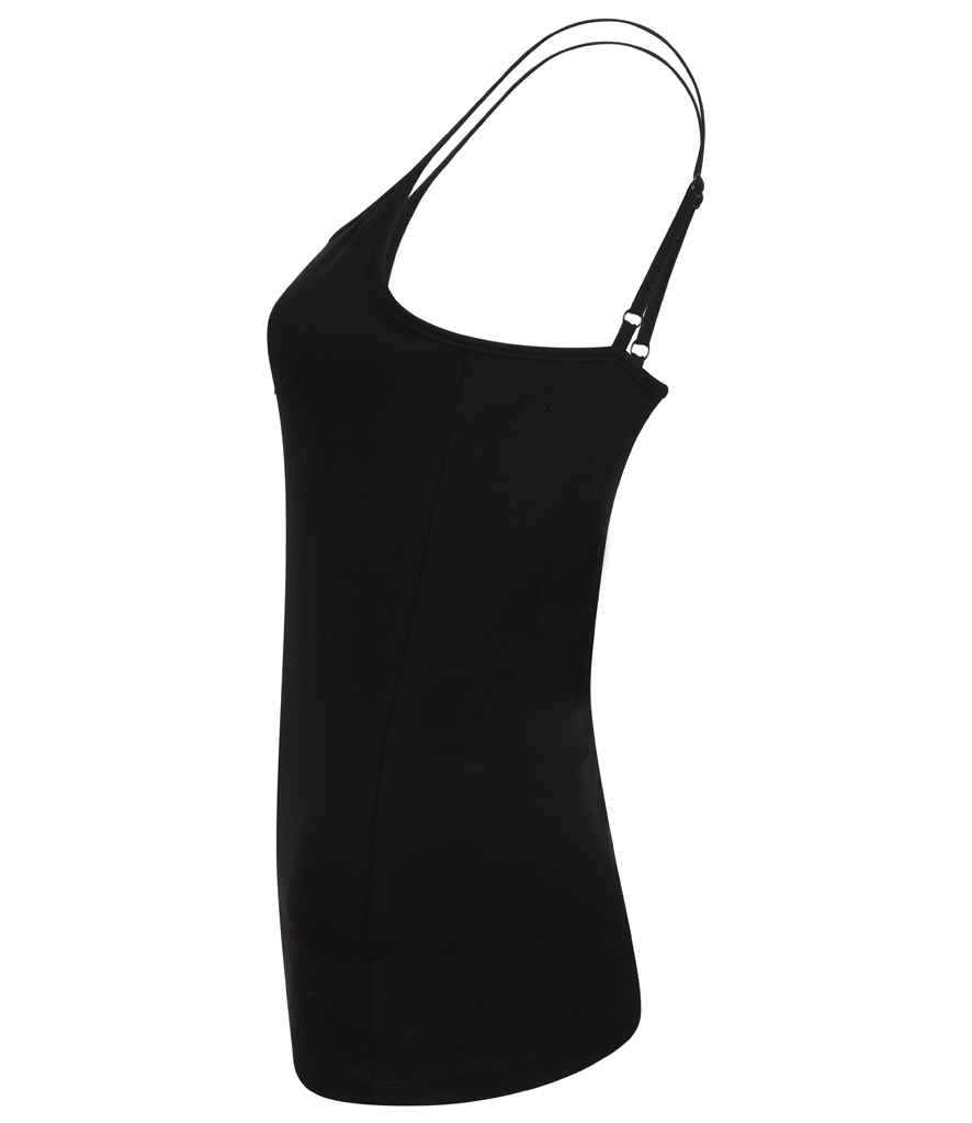 SF - Ladies Feel Good Stretch Spaghetti Vest - Pierre Francis