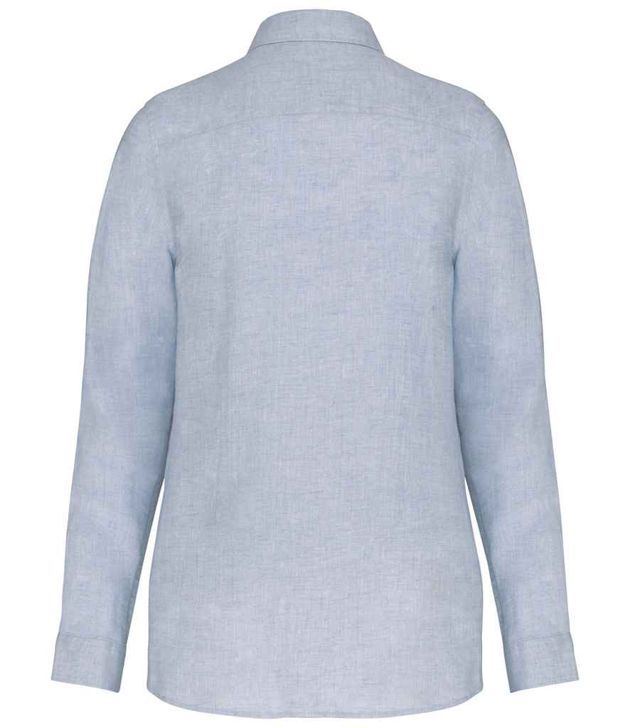 Spasso - Ladies Long Sleeve Linen Shirt - Pierre Francis