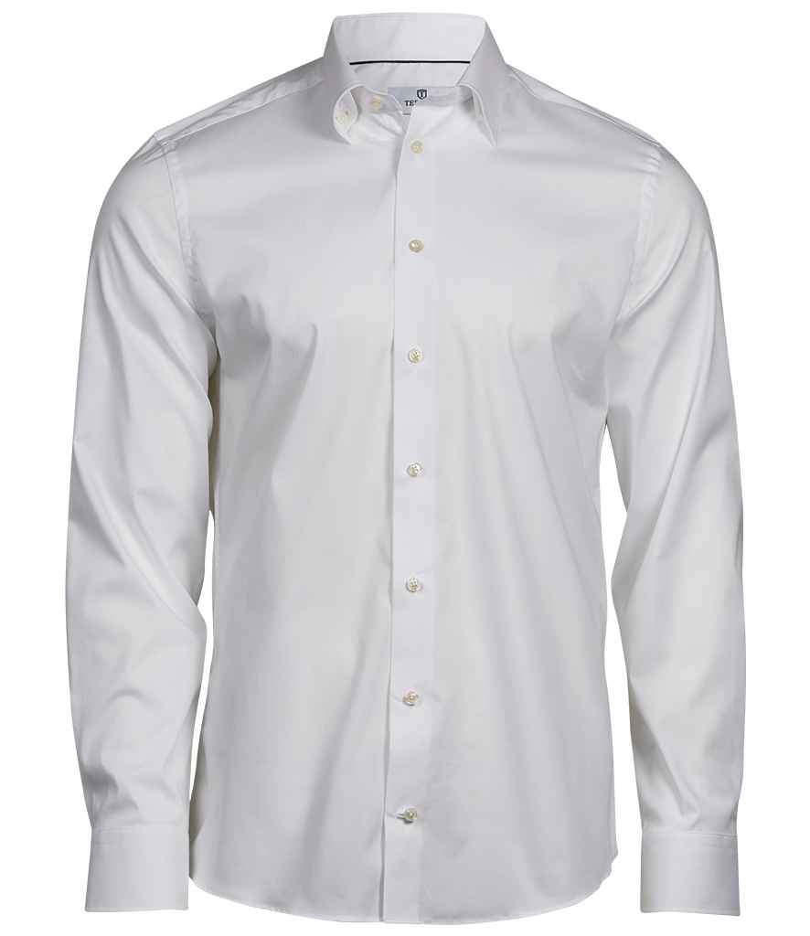 Tee Jays - Luxury Stretch Long Sleeve Shirt - T4024 BLK S