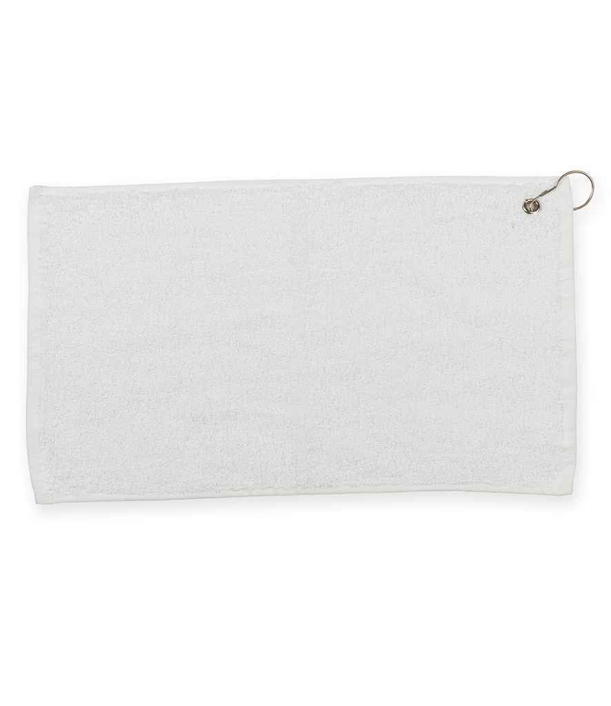 Towel City - Luxury Golf Towel - TC13 WHI ONE