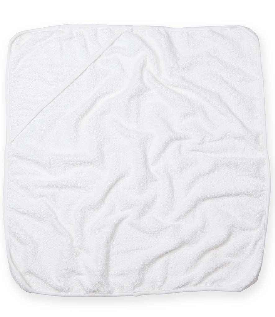 Towel City - Babies Hooded Towel - TC36 WH/WH ONE