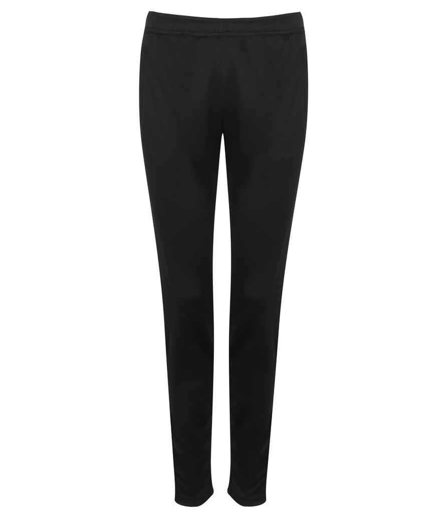 Tombo - Ladies Slim Leg Training Pants - TL581 BLK XS