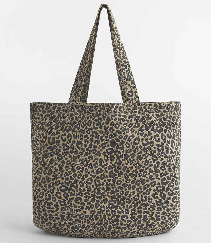 Westford Mill - Leopard Print Canvas Shopper - W335 VLP ONE