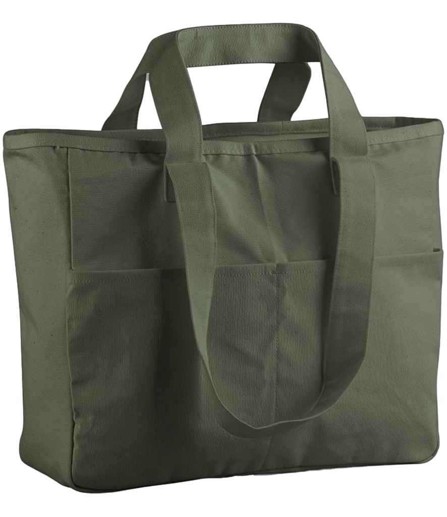 Westford Mill - Double Handle Cargo Pocket Tote Bag