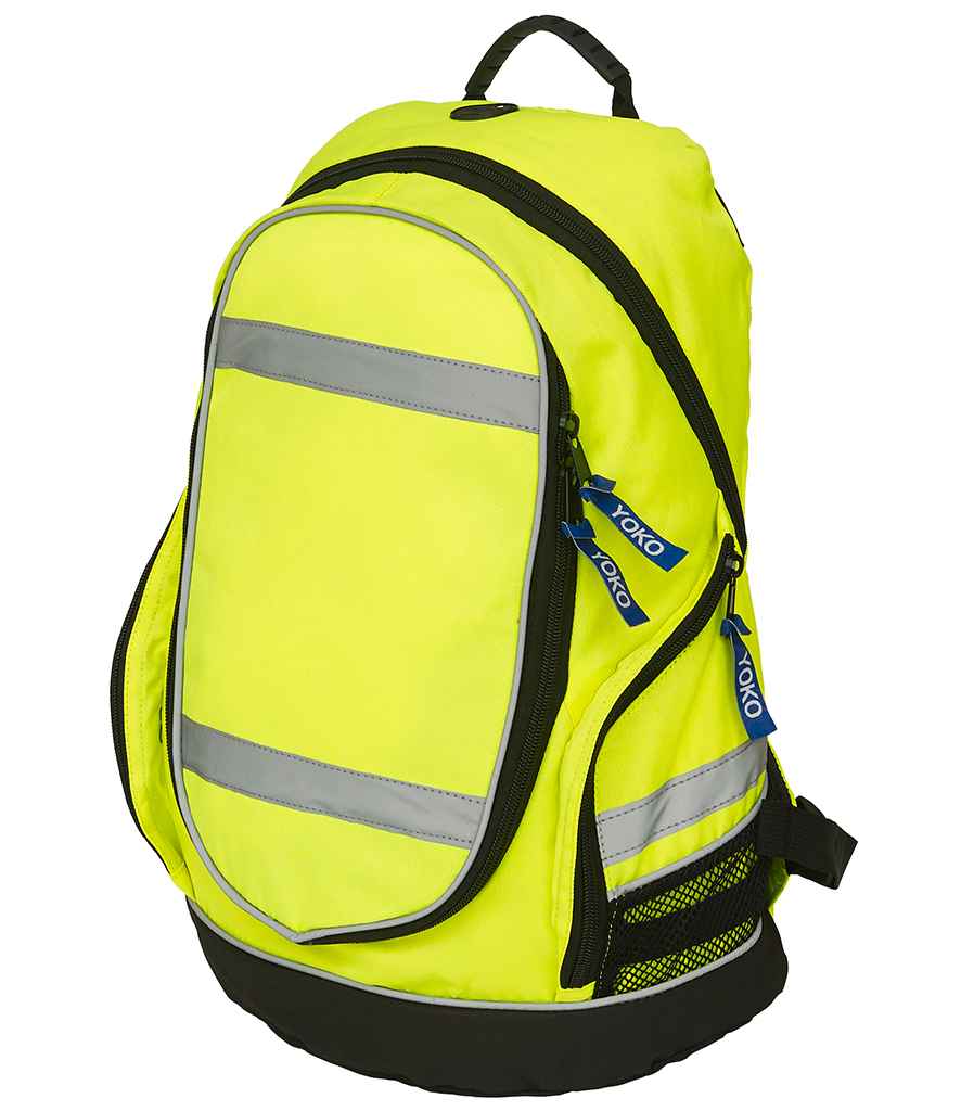 Yoko - Hi-Vis London Rucksack - YK502 YEL ONE