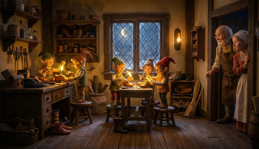 The Elves and the Shoemaker: A Tale of Midnight Magic