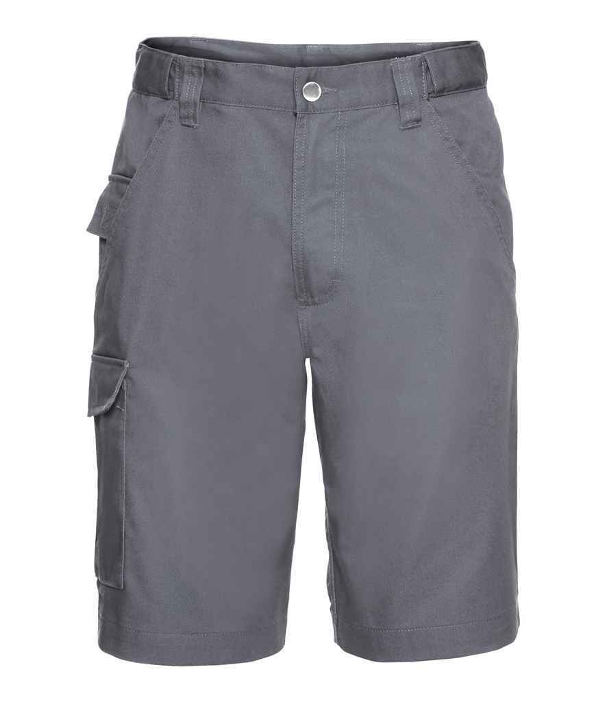 Russell - Workwear Poly-Cotton Shorts - 002M BLK 28
