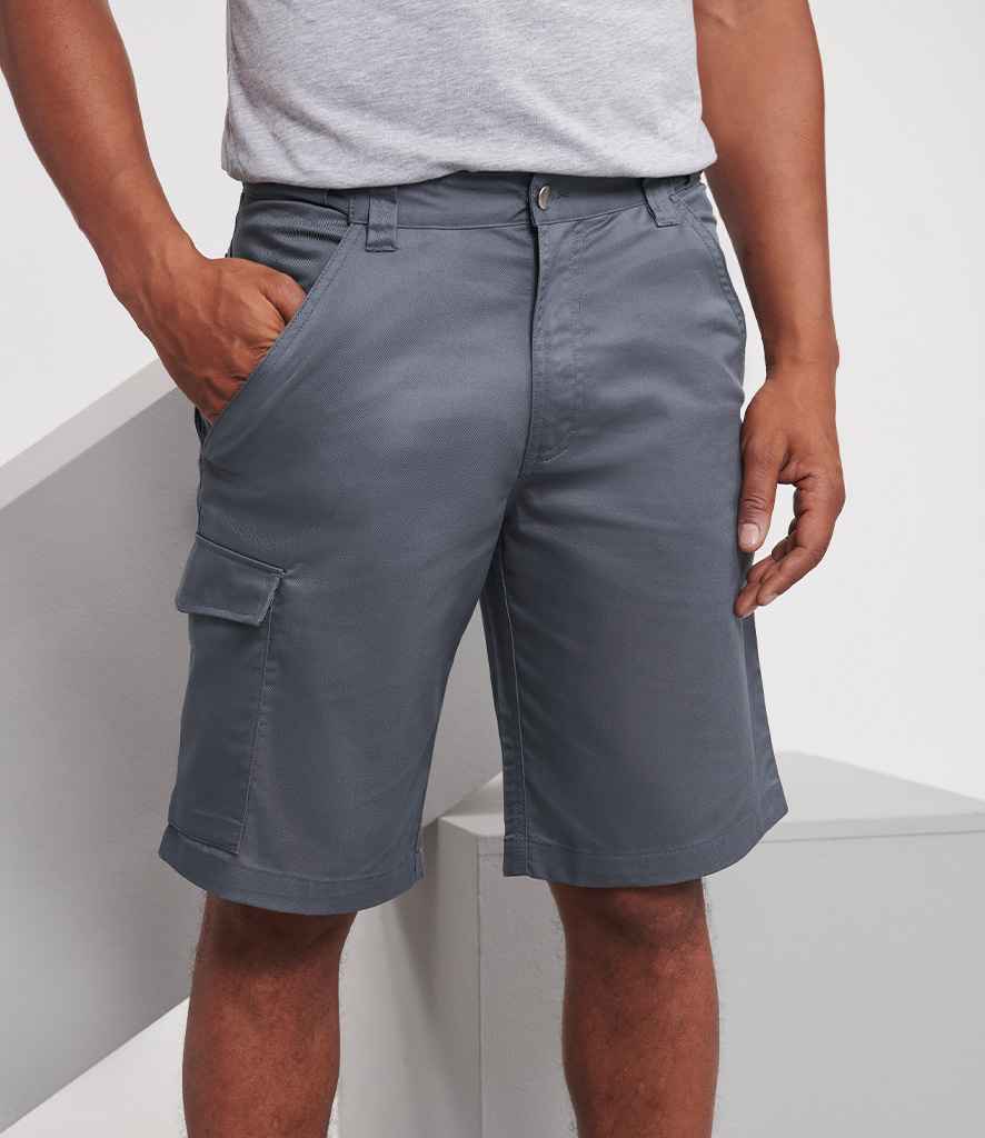 Russell - Workwear Poly-Cotton Shorts - 002M CVY 28