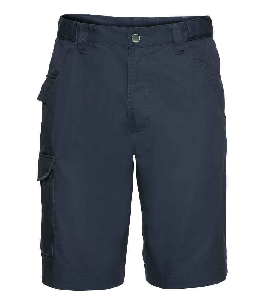 Russell - Workwear Poly-Cotton Shorts - 002M BLK 28