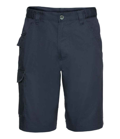 Russell - Workwear Poly-Cotton Shorts - 002M BLK 28