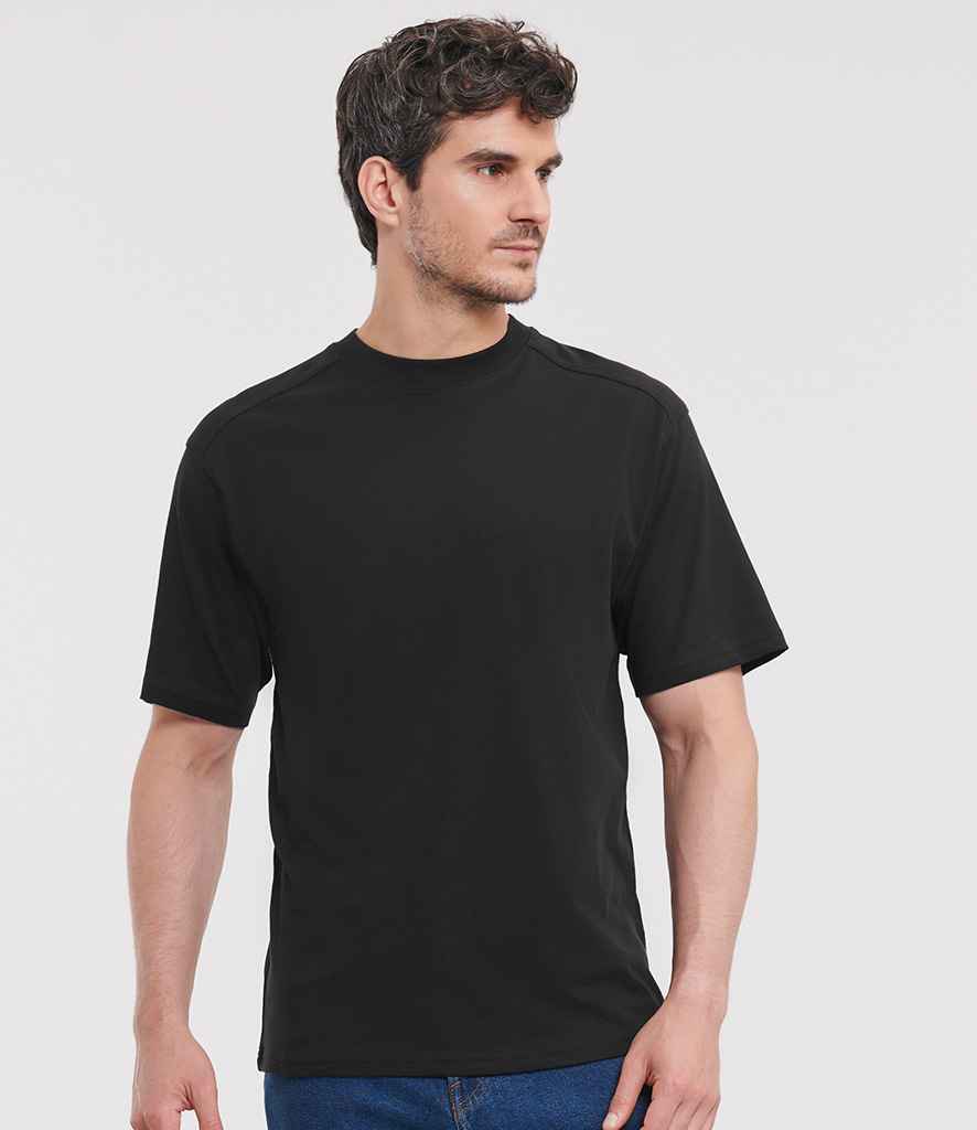 Russell Athletic Heavyweight T-Shirt - 010M BLK XS