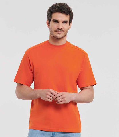 Russell Athletic Heavyweight T-Shirt - 010M ORA XS