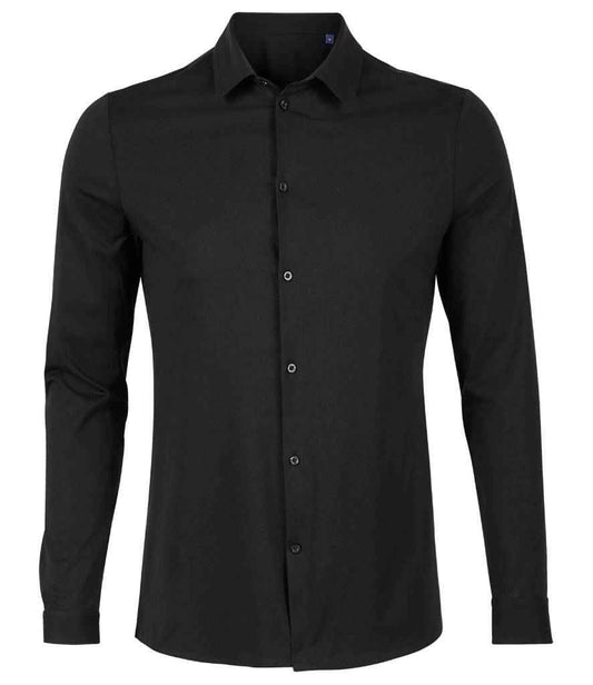 NEOBLU - Balthazar Jersey Long Sleeve Shirt - 03198 DBK S