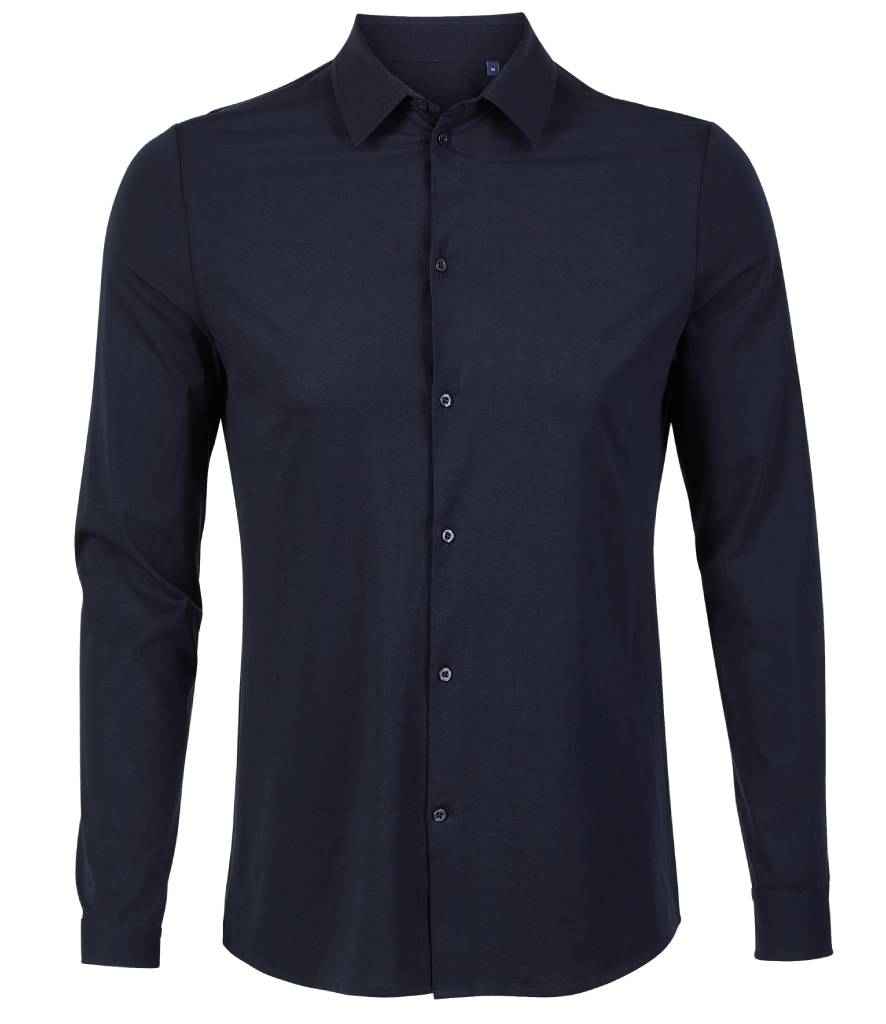 NEOBLU - Balthazar Jersey Long Sleeve Shirt - 03198 NGT S