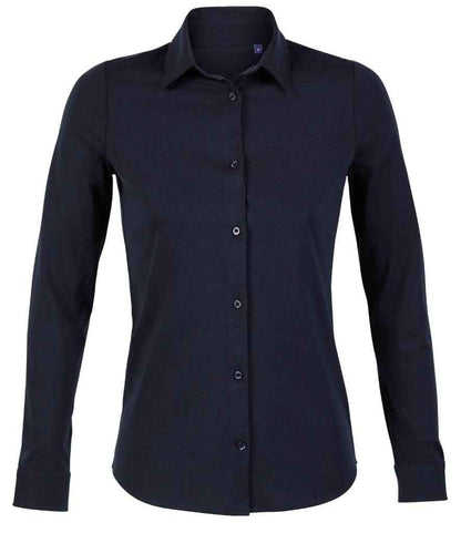 NEOBLU - Ladies Balthazar Jersey Long Sleeve Shirt - 03199 NGT S