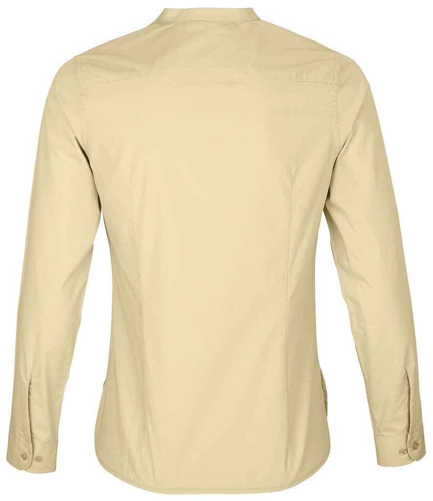 NEOBLU - Ladies Bart Mao Collar Long Sleeve Poplin Shirt - Pierre Francis