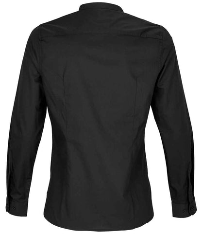 NEOBLU - Ladies Bart Mao Collar Long Sleeve Poplin Shirt - Pierre Francis