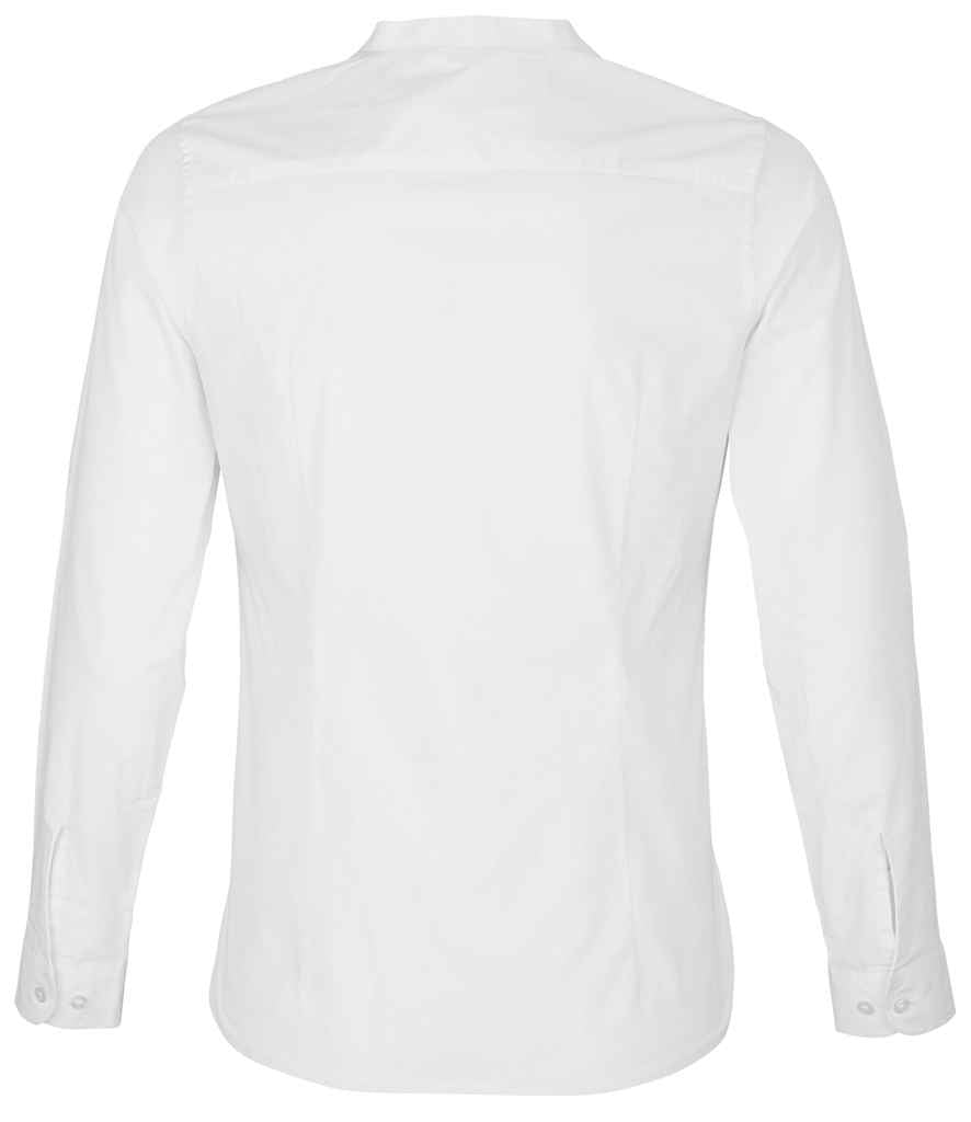 NEOBLU - Ladies Bart Mao Collar Long Sleeve Poplin Shirt - Pierre Francis