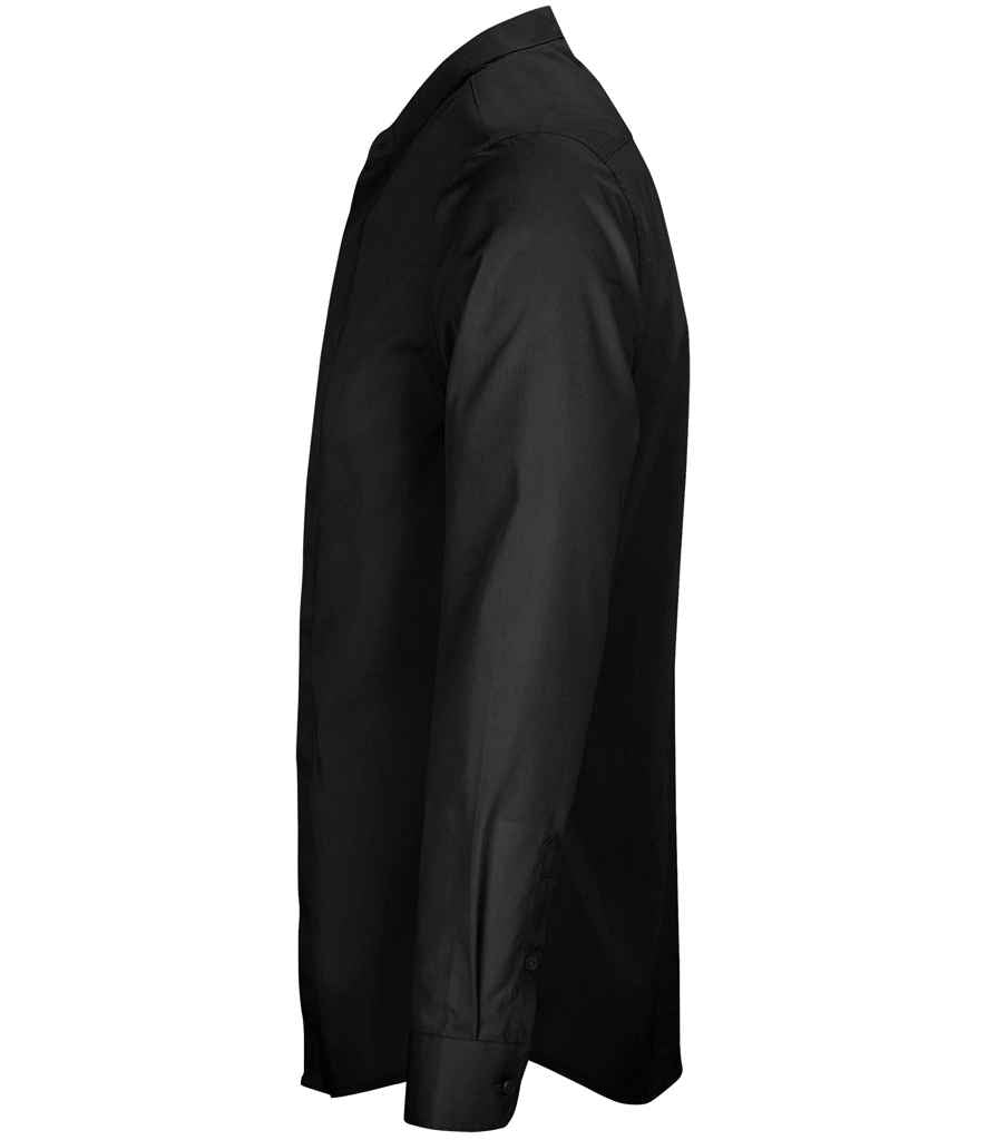 NEOBLU - Bart Mao Collar Long Sleeve Poplin Shirt - Pierre Francis