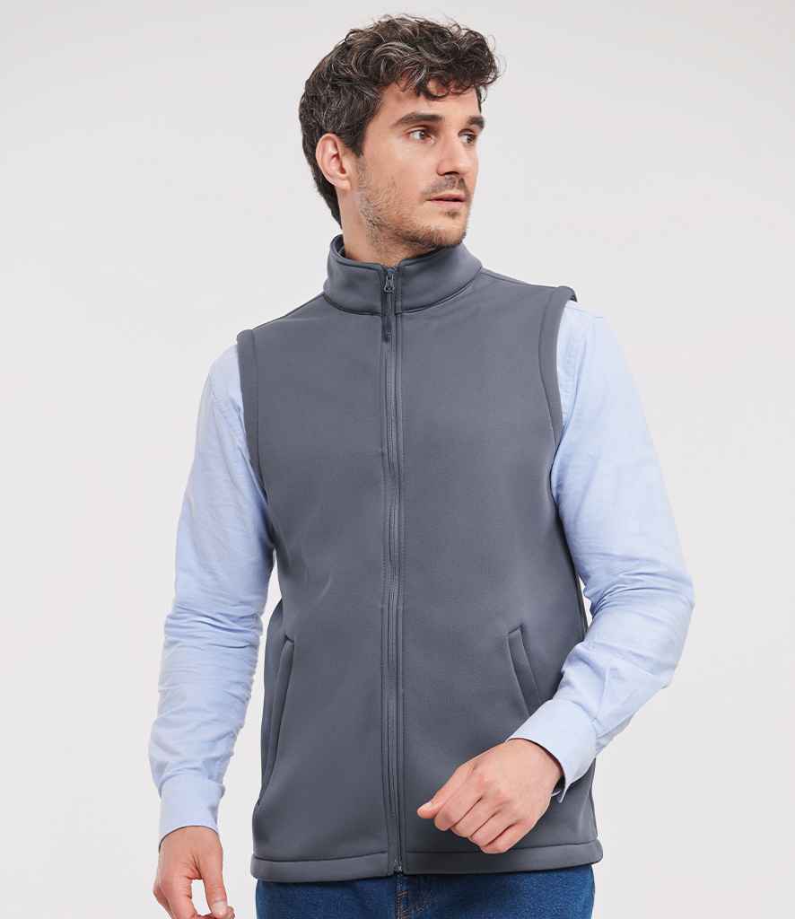 Russell - Athletic Smart Soft Shell Gilet - 041M CVY XS
