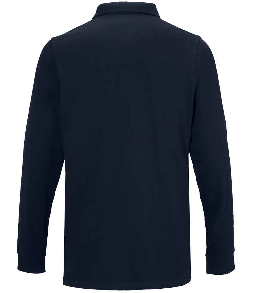 NEOBLU - Owen Long Sleeve Piqué Polo Shirt - Pierre Francis