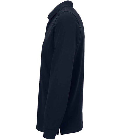NEOBLU - Owen Long Sleeve Piqué Polo Shirt - Pierre Francis