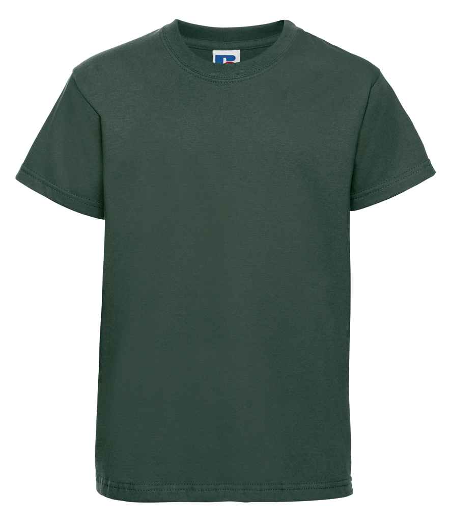 Russell Schoolgear - Kids Classic Ringspun T-Shirt - 180B BLK 1-2
