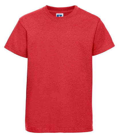 Russell Schoolgear - Kids Classic Ringspun T-Shirt - 180B BLK 1-2