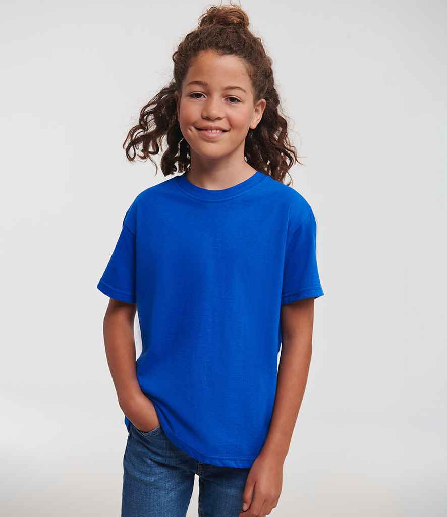 Russell Schoolgear - Kids Classic Ringspun T-Shirt - 180B BRO 1-2