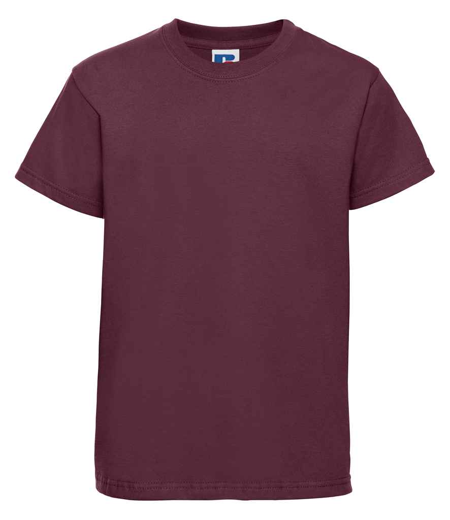 Russell Schoolgear - Kids Classic Ringspun T-Shirt - 180B BLK 1-2