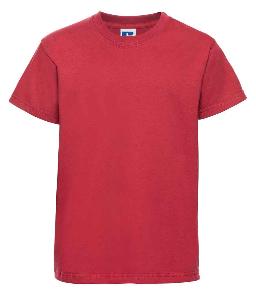 Russell Schoolgear - Kids Classic Ringspun T-Shirt - 180B BLK 1-2