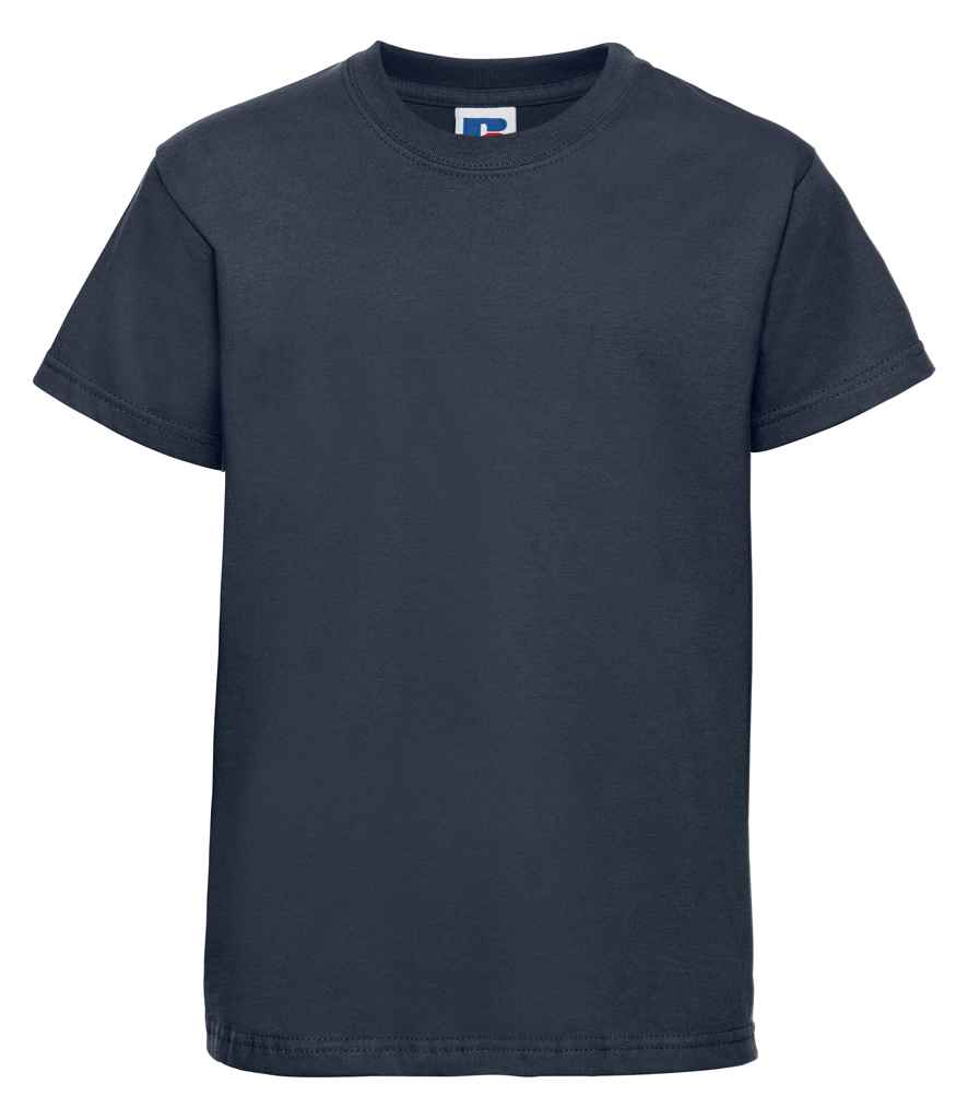 Russell Schoolgear - Kids Classic Ringspun T-Shirt - 180B BLK 1-2