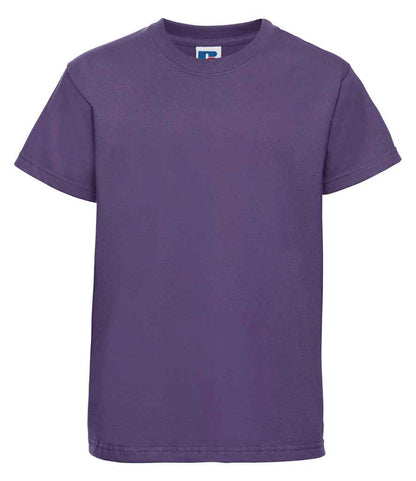 Russell Schoolgear - Kids Classic Ringspun T-Shirt - 180B BLK 1-2