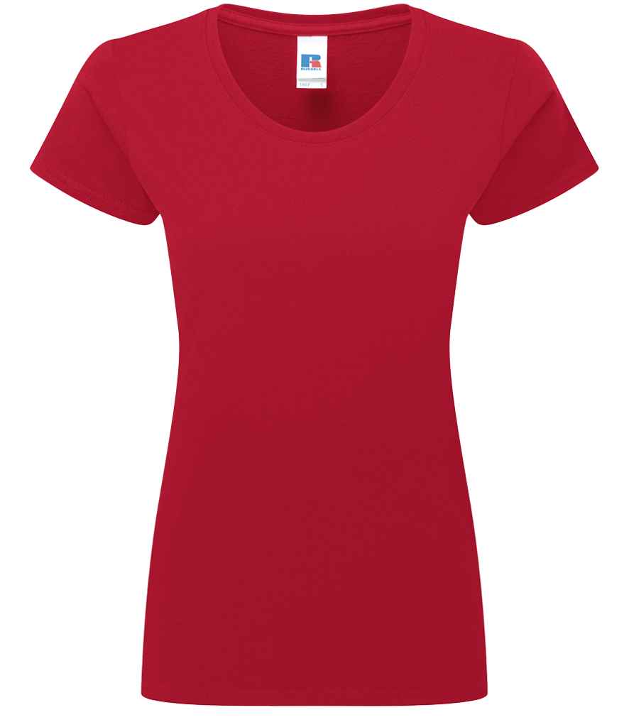Russell Athletic Ladies Authentic Classic Ringspun T-Shirt - 180F LXF XS