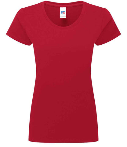 Russell Athletic Ladies Authentic Classic Ringspun T-Shirt - 180F LXF XS