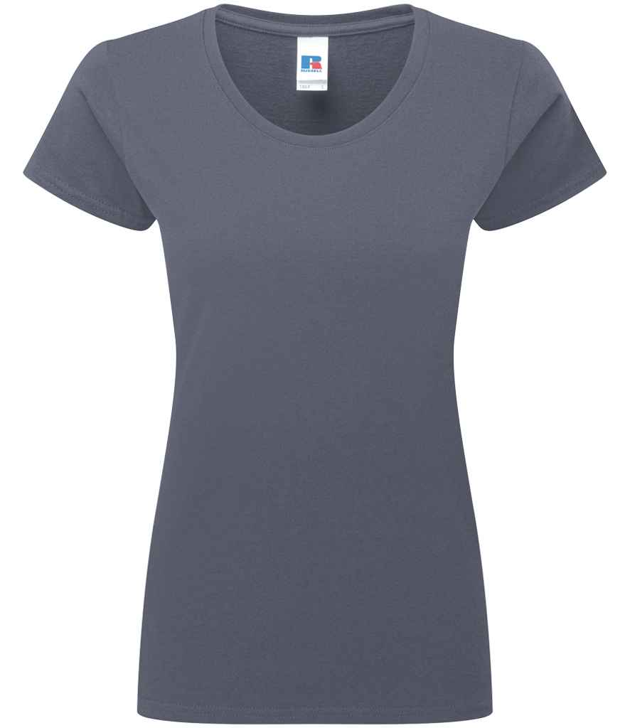 Russell Athletic Ladies Authentic Classic Ringspun T-Shirt - 180F LXF XS