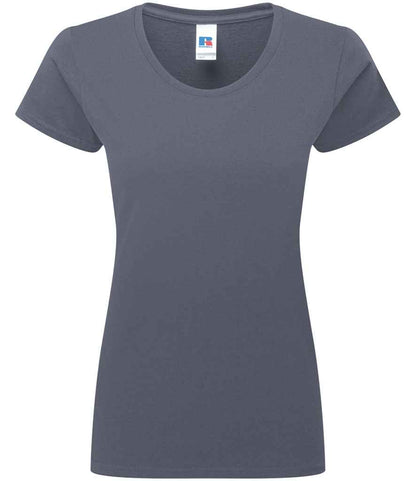 Russell Athletic Ladies Authentic Classic Ringspun T-Shirt - 180F LXF XS
