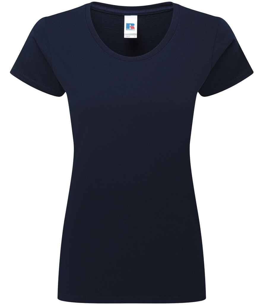 Russell Athletic Ladies Authentic Classic Ringspun T-Shirt - 180F LXF XS