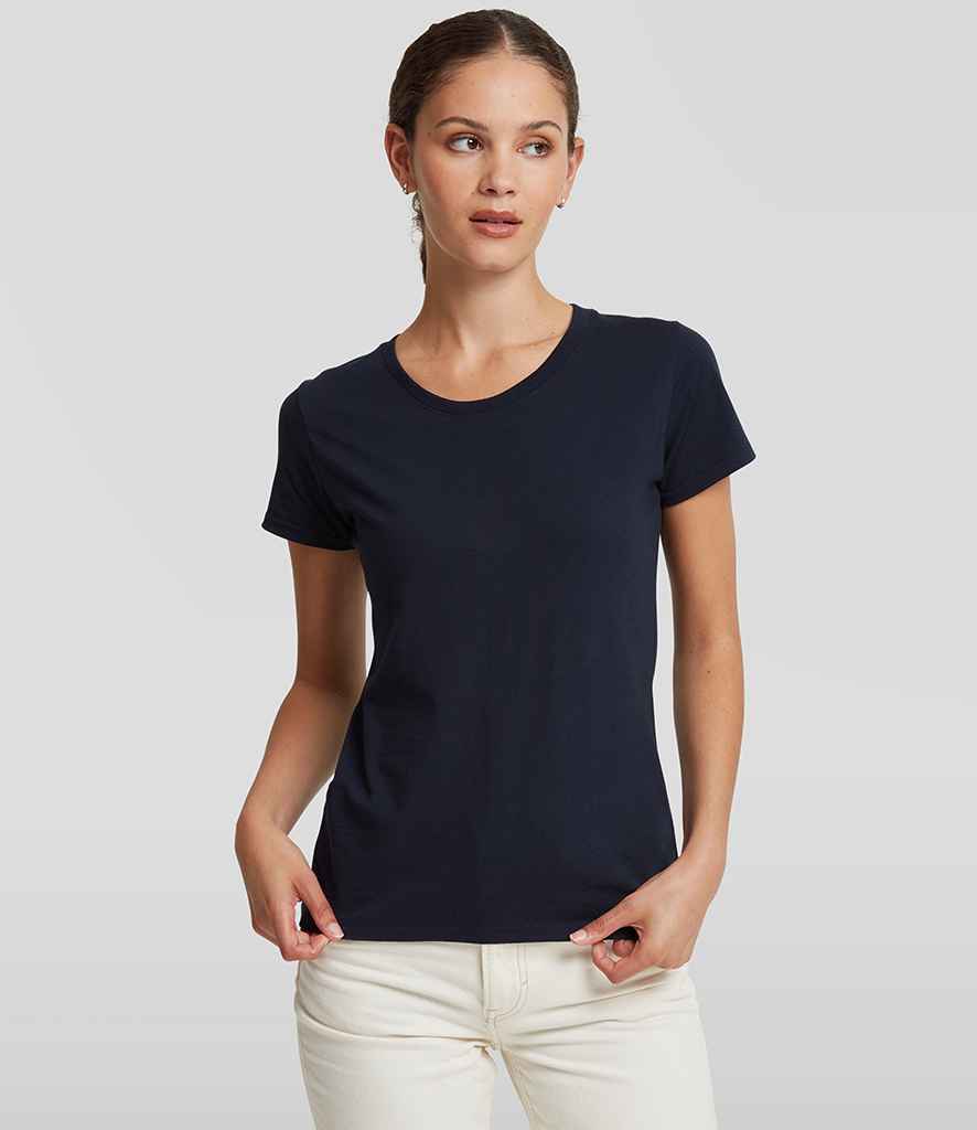 Russell Athletic Ladies Authentic Classic Ringspun T-Shirt - 180F FNA XS