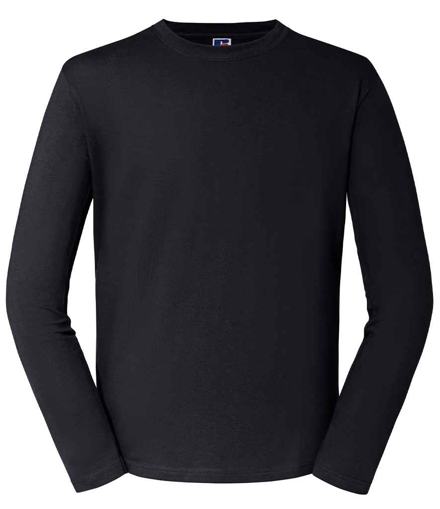 Russell - Classic Long Sleeve T-Shirt - 180L BLK XS