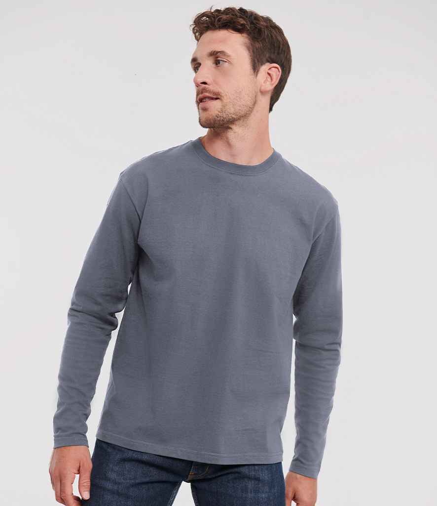 Russell - Classic Long Sleeve T-Shirt - 180L CVY XS