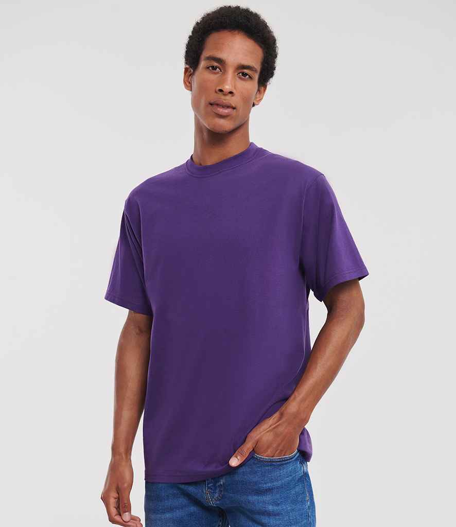 Russell - Classic Ringspun T-Shirt - 180M PUR XS