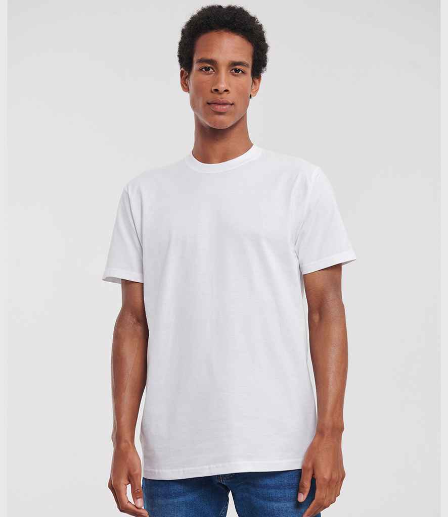 Russell - Classic Ringspun T-Shirt - 180M WHI XS