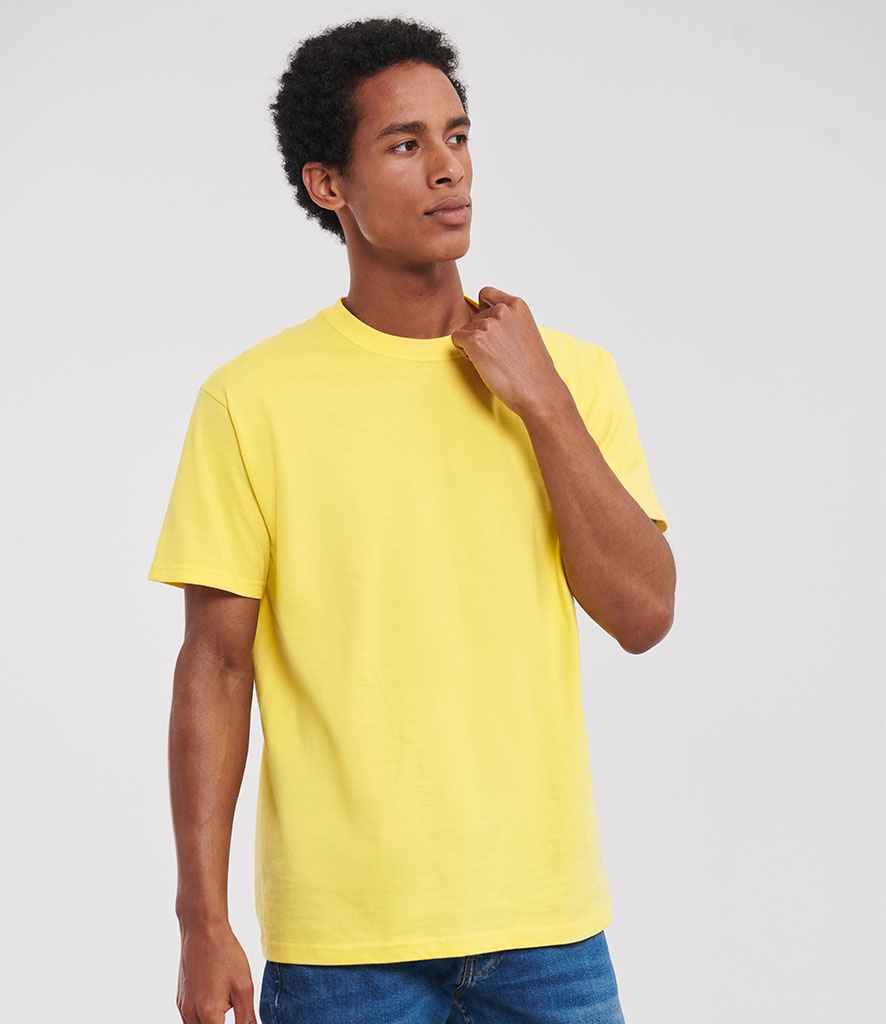 Russell - Classic Ringspun T-Shirt - 180M YEL XS