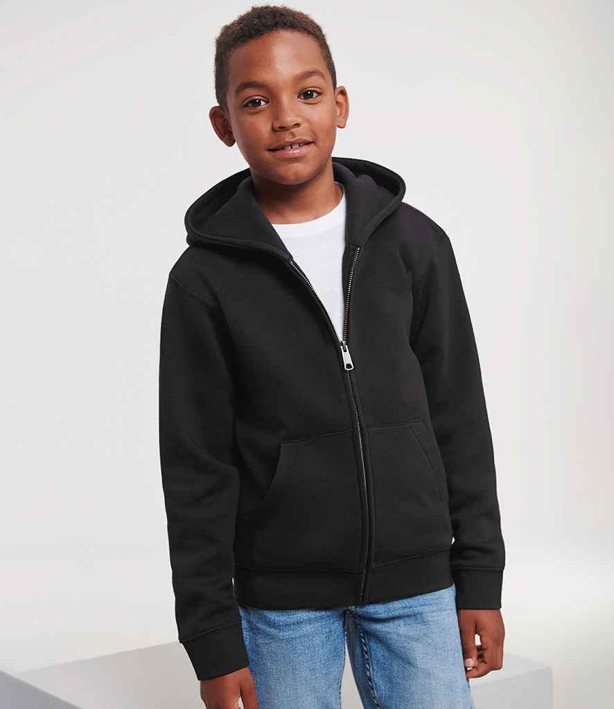 Russell - Kids Authentic Zip Hooded Sweatshirt - Pierre Francis