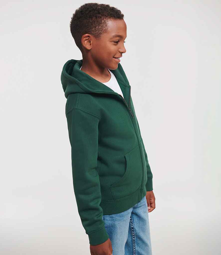 Russell - Kids Authentic Zip Hooded Sweatshirt - Pierre Francis