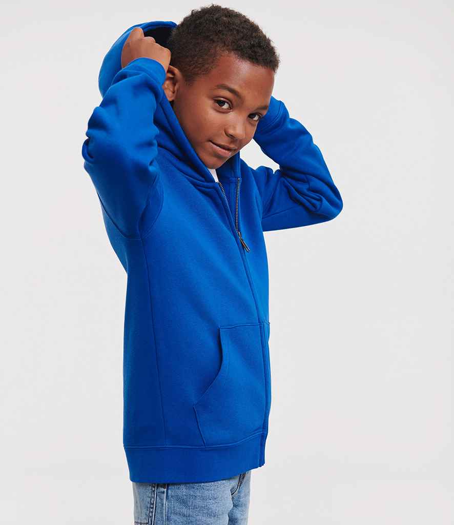 Russell - Kids Authentic Zip Hooded Sweatshirt - Pierre Francis