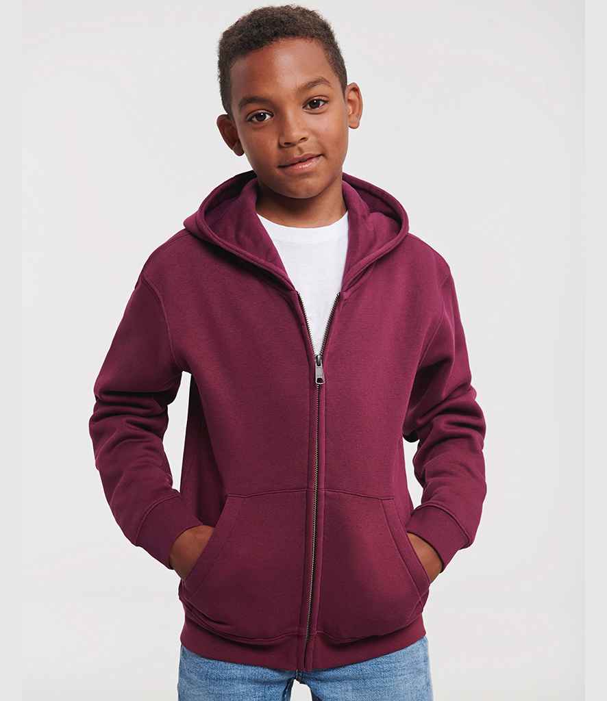 Russell - Kids Authentic Zip Hooded Sweatshirt - Pierre Francis