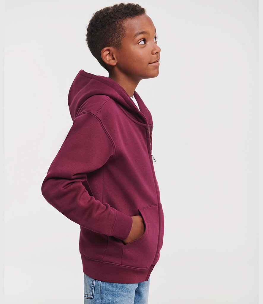 Russell - Kids Authentic Zip Hooded Sweatshirt - Pierre Francis